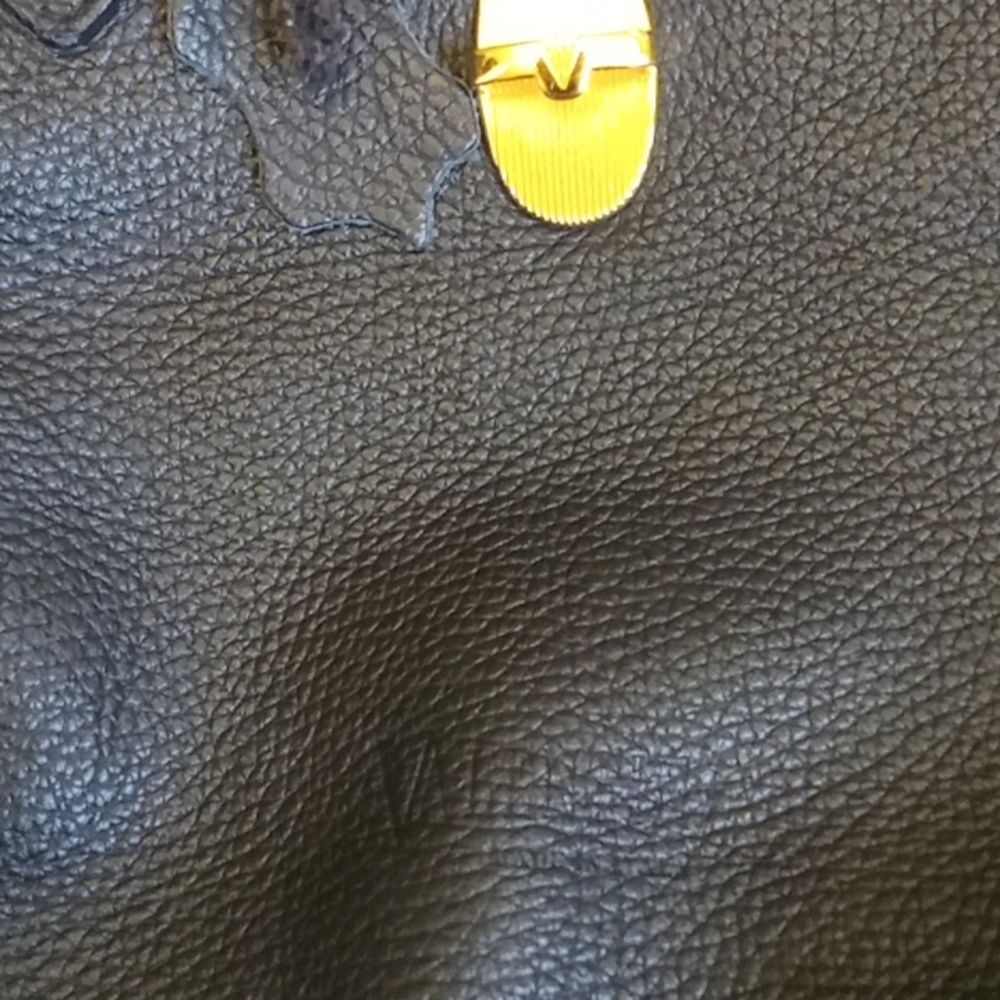 Valentina leather black purse - Picture 9 of 9